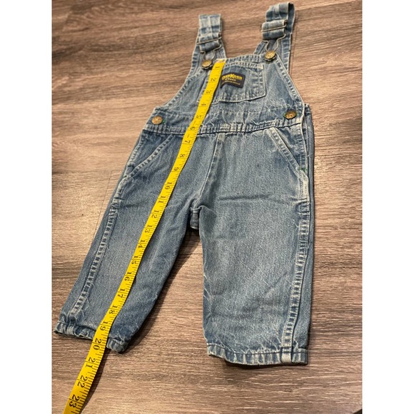 Vintage 70s Union Made OshKosh B'gosh Denim Overalls - Picture 7 of 9